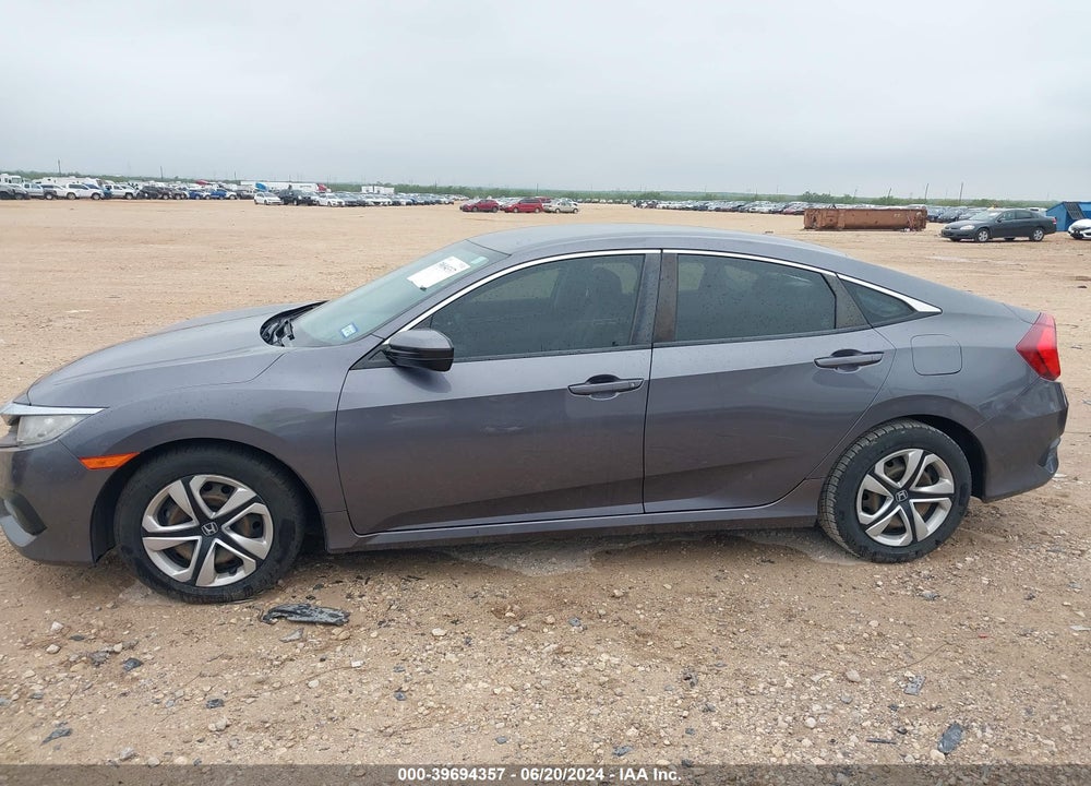 2018 HONDA CIVIC LX VIN: 19XFC2F5XJE042815