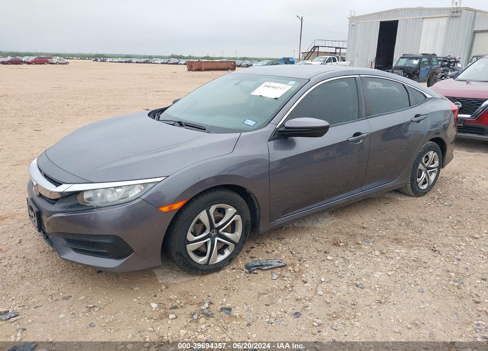 2018 HONDA CIVIC LX VIN: 19XFC2F5XJE042815
