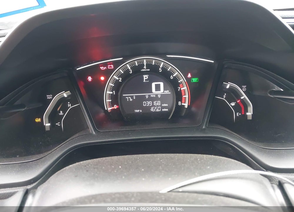 2018 HONDA CIVIC LX VIN: 19XFC2F5XJE042815