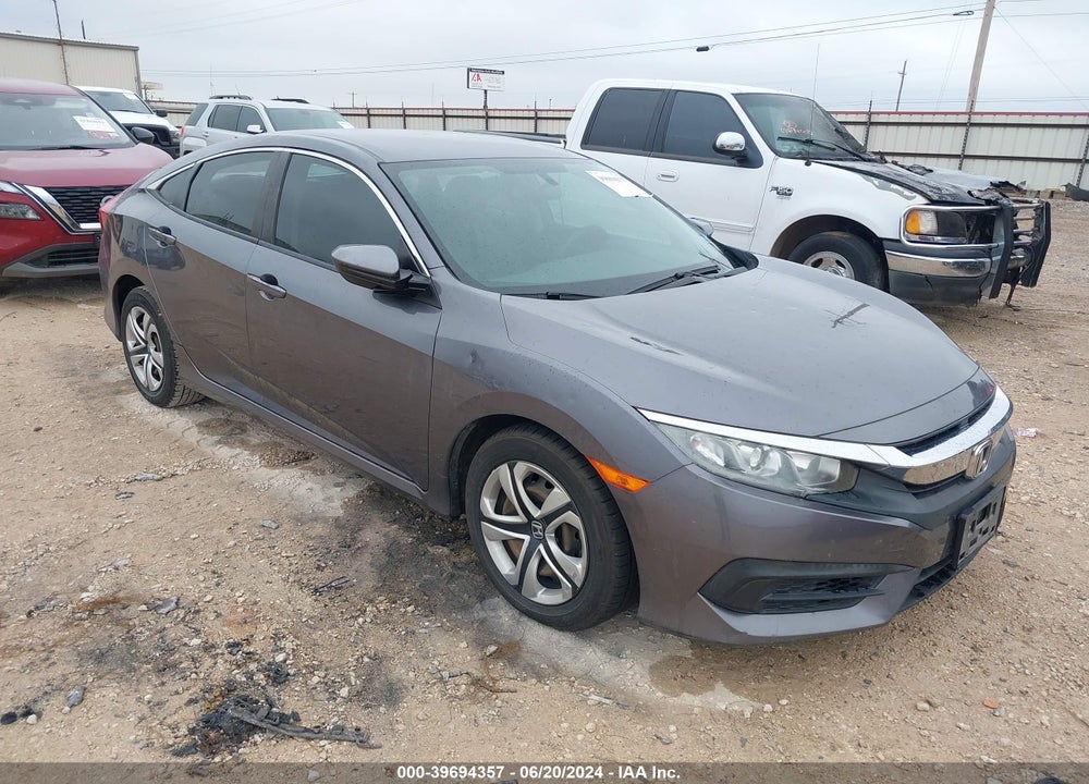 2018 HONDA CIVIC LX VIN: 19XFC2F5XJE042815