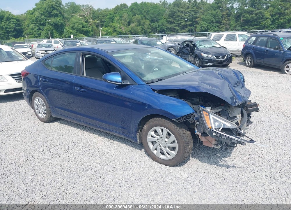 2019 HYUNDAI ELANTRA SE VIN: 5NPD74LF6KH454666