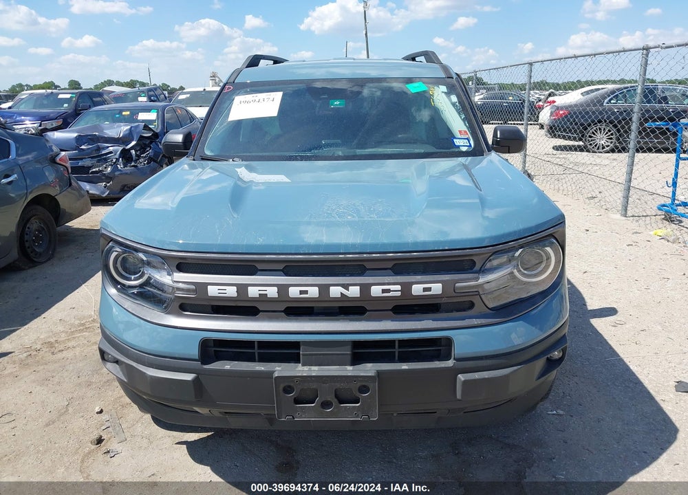 2021 FORD BRONCO SPORT BIG BEND VIN: 3FMCR9B67MRB31369