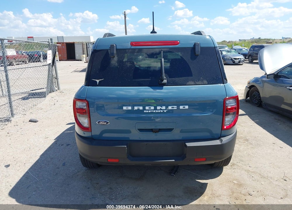 2021 FORD BRONCO SPORT BIG BEND VIN: 3FMCR9B67MRB31369