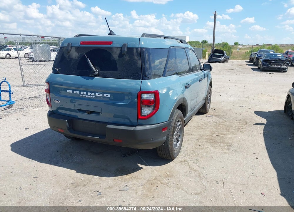 2021 FORD BRONCO SPORT BIG BEND VIN: 3FMCR9B67MRB31369
