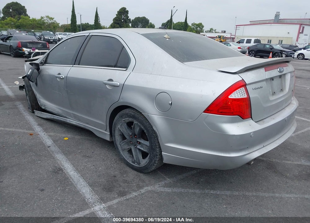 2011 FORD FUSION SPORT VIN: 3FAHP0KC6BR235453