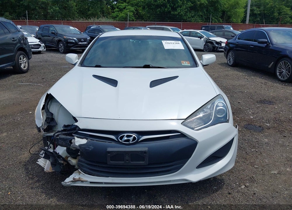 2013 HYUNDAI GENESIS 2.0T VIN: KMHHT6KD2DU109261