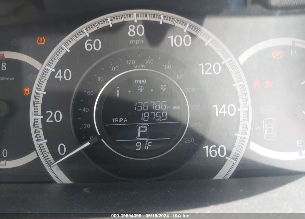 2013 HONDA ACCORD EX VIN: 1HGCR2F77DA156153