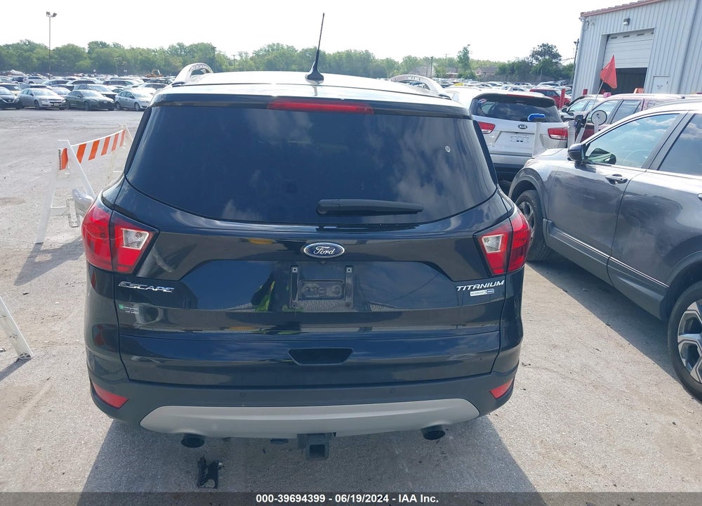 2019 FORD ESCAPE TITANIUM VIN: 1FMCU9J96KUC24433