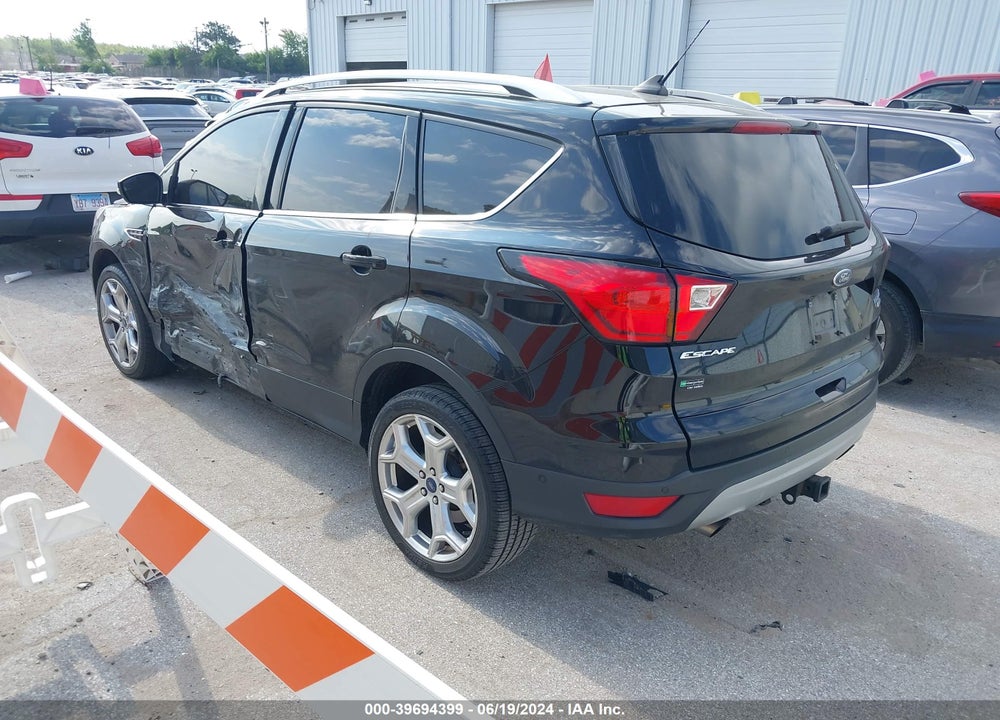 2019 FORD ESCAPE TITANIUM VIN: 1FMCU9J96KUC24433