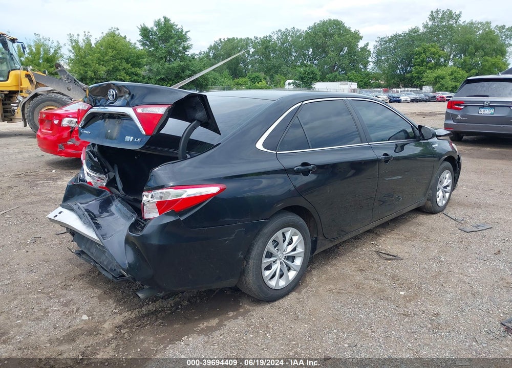 2016 TOYOTA CAMRY HYBRID LE VIN: 4T1BD1FK0GU191946