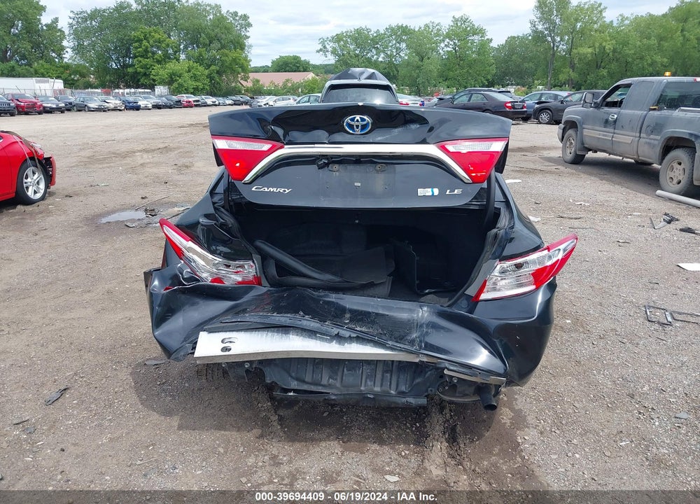 2016 TOYOTA CAMRY HYBRID LE VIN: 4T1BD1FK0GU191946
