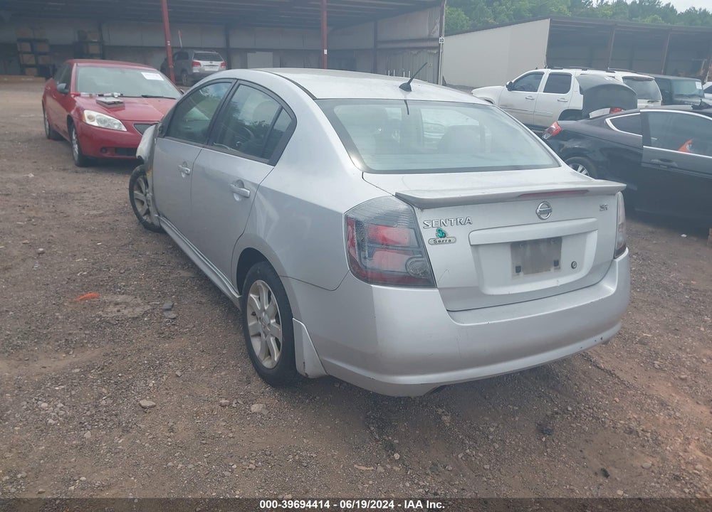 2010 NISSAN SENTRA VIN: 3N1AB6AP8AL721364