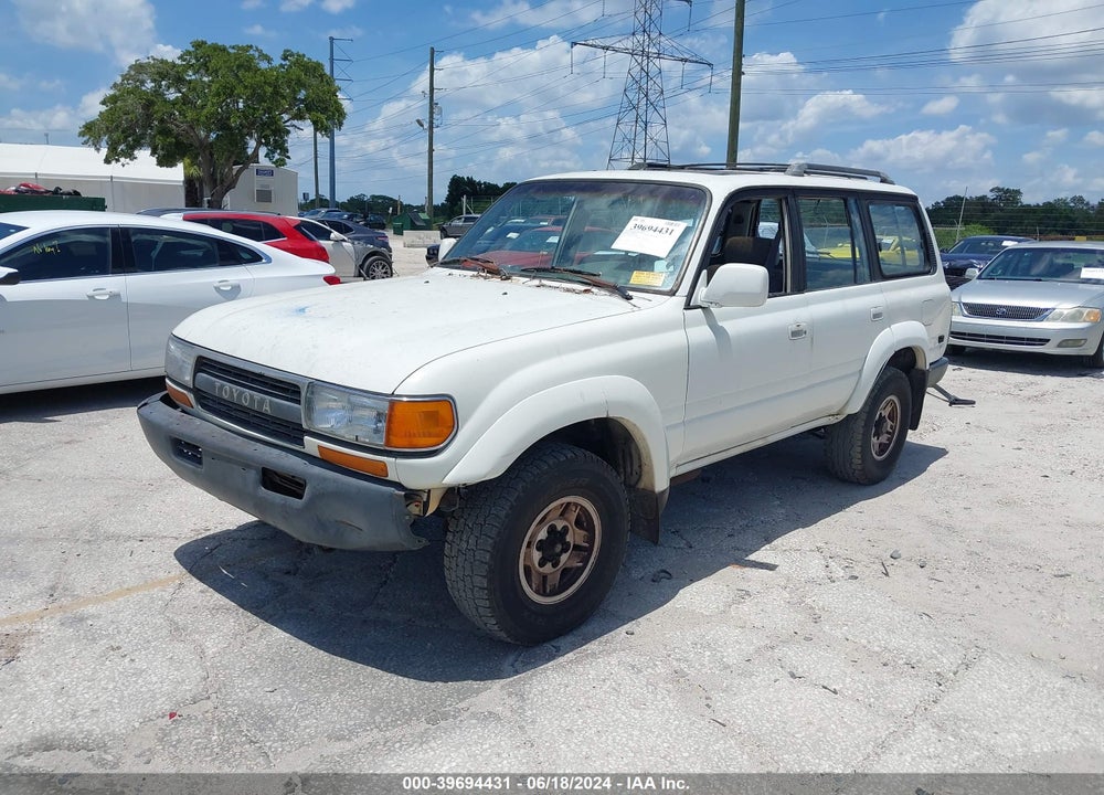 1991 TOYOTA LAND CRUISER VIN: JT3FJ80W7M0003496