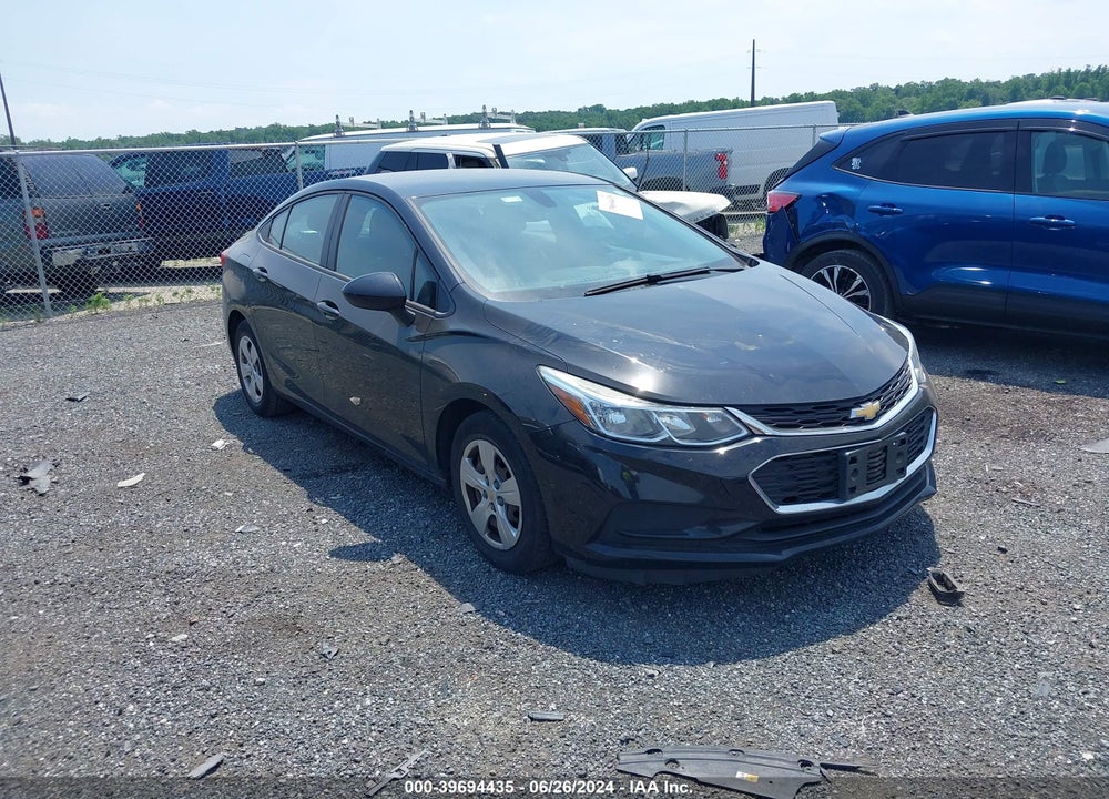 2017 CHEVROLET CRUZE LS AUTO VIN: 1G1BC5SM8H7281456