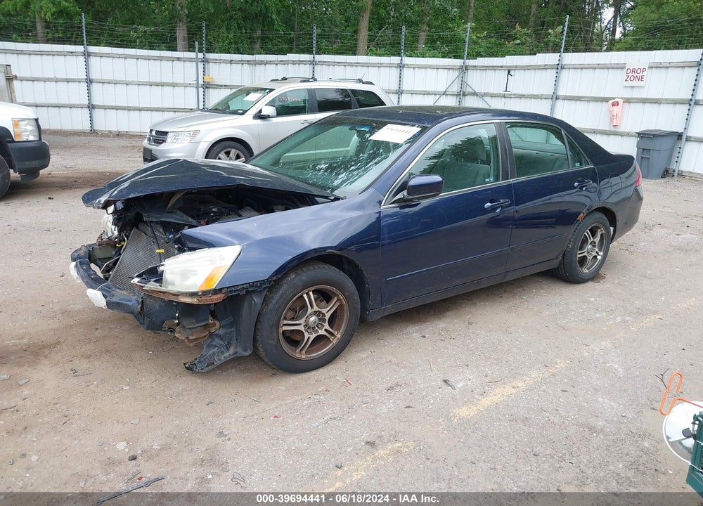 2006 HONDA ACCORD 2.4 EX VIN: 1HGCM56776A099195