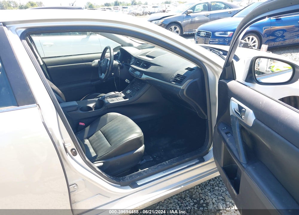 2012 LEXUS CT VIN: JTHKD5BH1C2078002