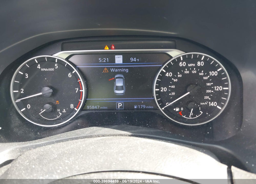 2021 NISSAN ALTIMA SL FWD VIN: 1N4BL4EV6MN393268