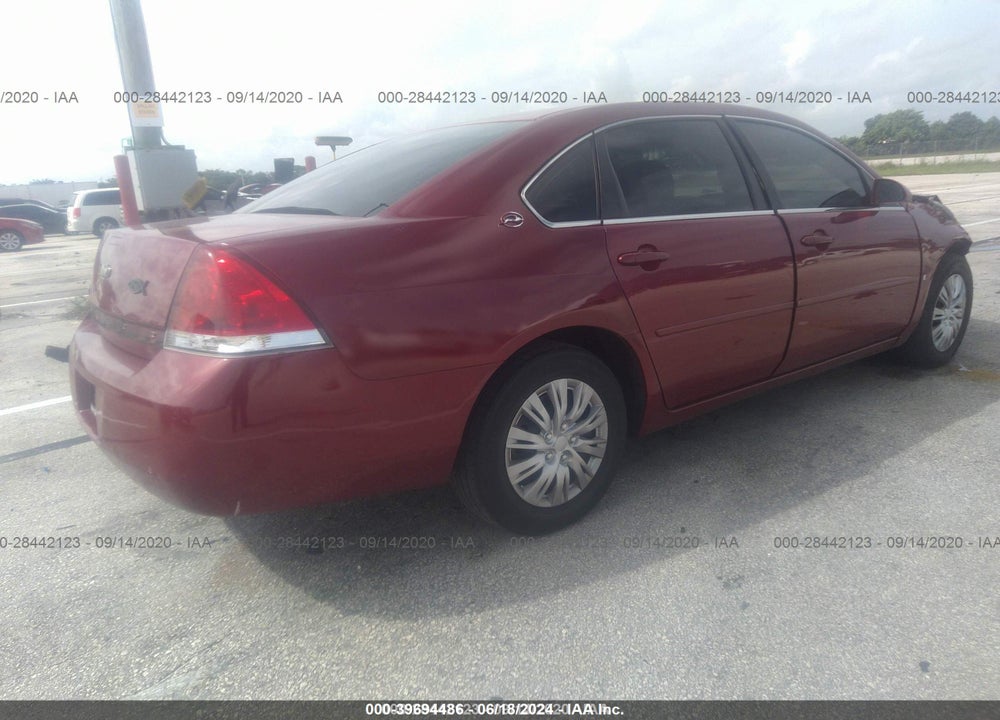 2006 CHEVROLET IMPALA LS VIN: 2G1WB55K269224194
