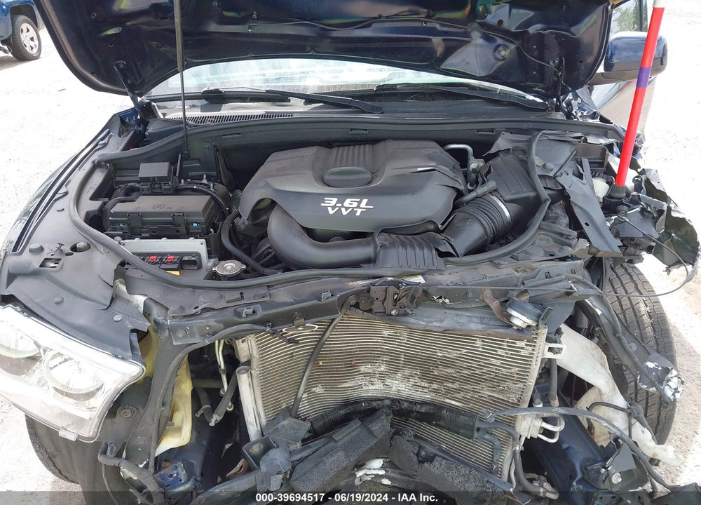 2012 DODGE DURANGO SXT VIN: 1C4RDHAG2CC236688