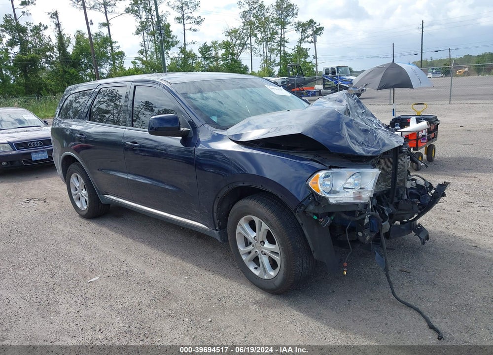 2012 DODGE DURANGO SXT VIN: 1C4RDHAG2CC236688