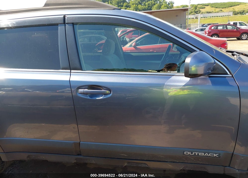 2013 SUBARU OUTBACK 2.5I PREMIUM VIN: 4S4BRCCC0D3308534