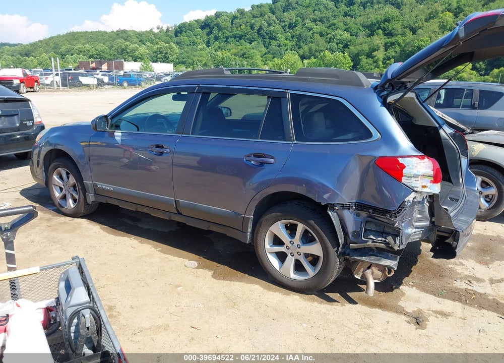 2013 SUBARU OUTBACK 2.5I PREMIUM VIN: 4S4BRCCC0D3308534