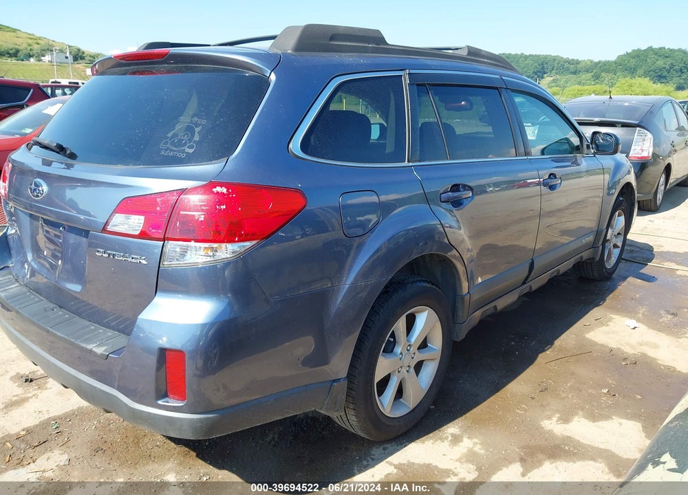 2013 SUBARU OUTBACK 2.5I PREMIUM VIN: 4S4BRCCC0D3308534
