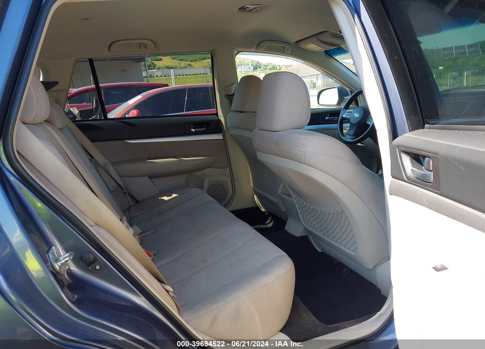 2013 SUBARU OUTBACK 2.5I PREMIUM VIN: 4S4BRCCC0D3308534