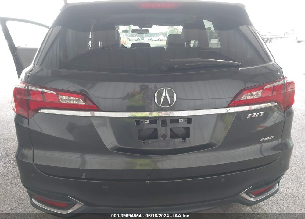 2016 ACURA RDX ADVANCE PACKAGE VIN: 5J8TB4H70GL023790