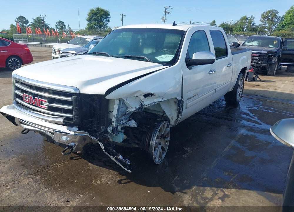 2012 GMC SIERRA 1500 SLE VIN: 3GTP2VE7XCG136485