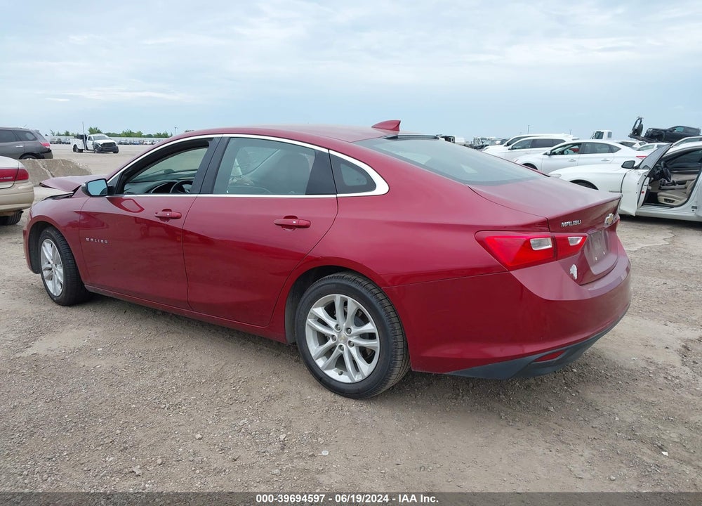 2018 CHEVROLET MALIBU LT VIN: 1G1ZD5STXJF206420