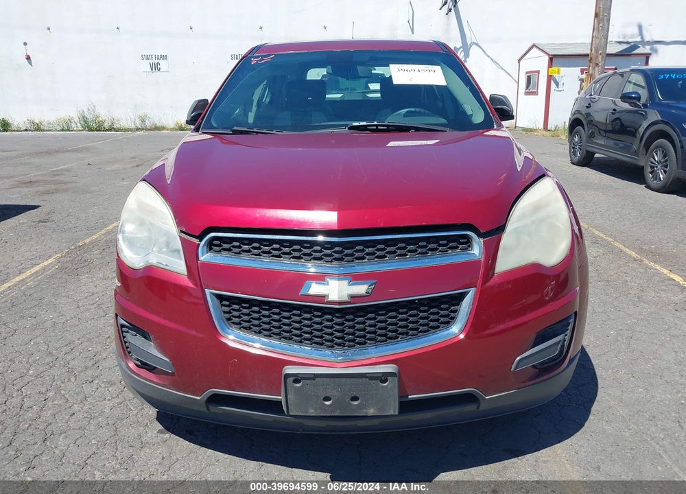 2010 CHEVROLET EQUINOX LS VIN: 2CNALBEW4A6278716