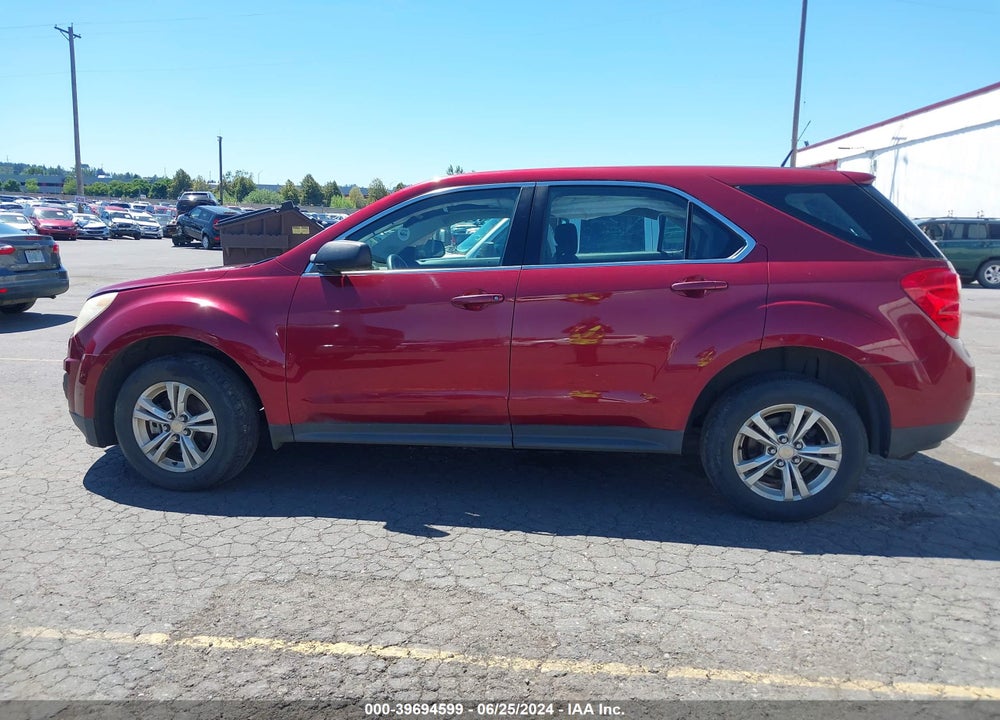 2010 CHEVROLET EQUINOX LS VIN: 2CNALBEW4A6278716