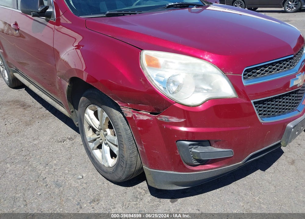 2010 CHEVROLET EQUINOX LS VIN: 2CNALBEW4A6278716