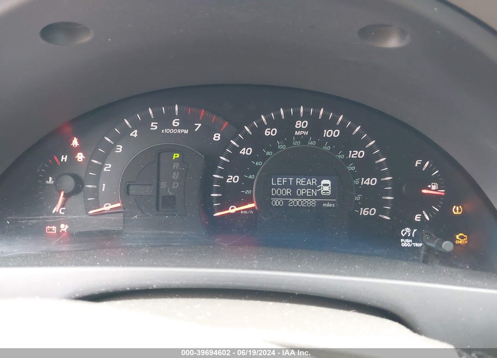 2009 TOYOTA CAMRY XLE V6 VIN: 4T1BK46KX9U086678