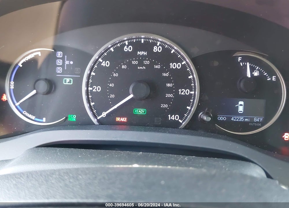 2014 LEXUS CT 200H VIN: JTHKD5BH2E2181108