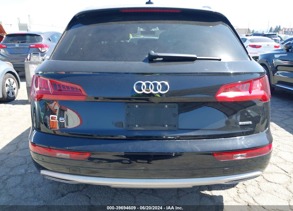 2019 AUDI Q5 45 PREMIUM VIN: WA1BNAFY5K2103400