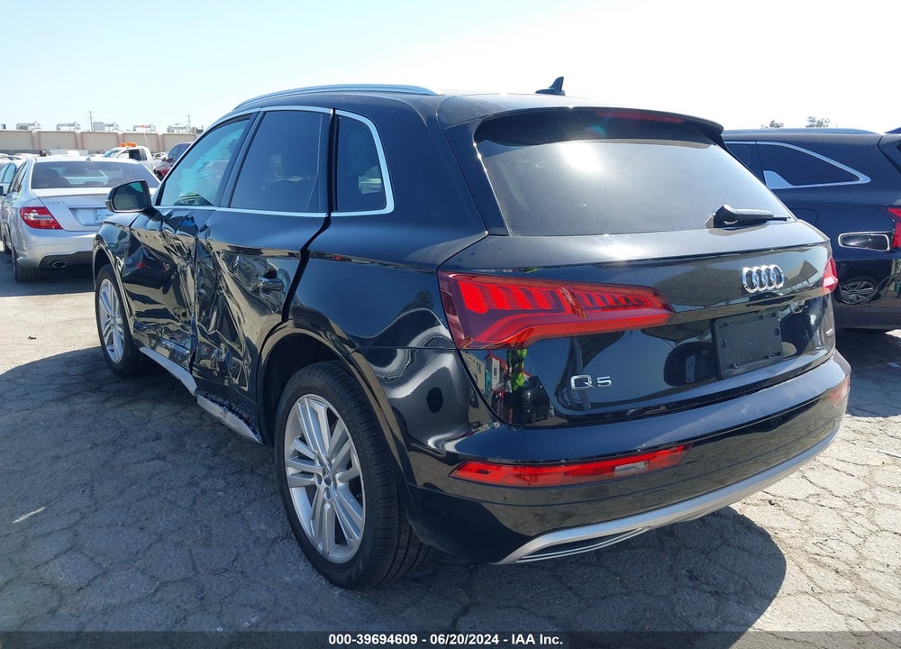 2019 AUDI Q5 45 PREMIUM VIN: WA1BNAFY5K2103400