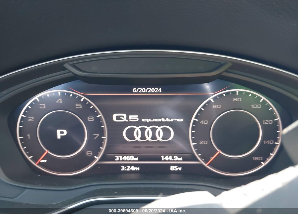 2019 AUDI Q5 45 PREMIUM VIN: WA1BNAFY5K2103400
