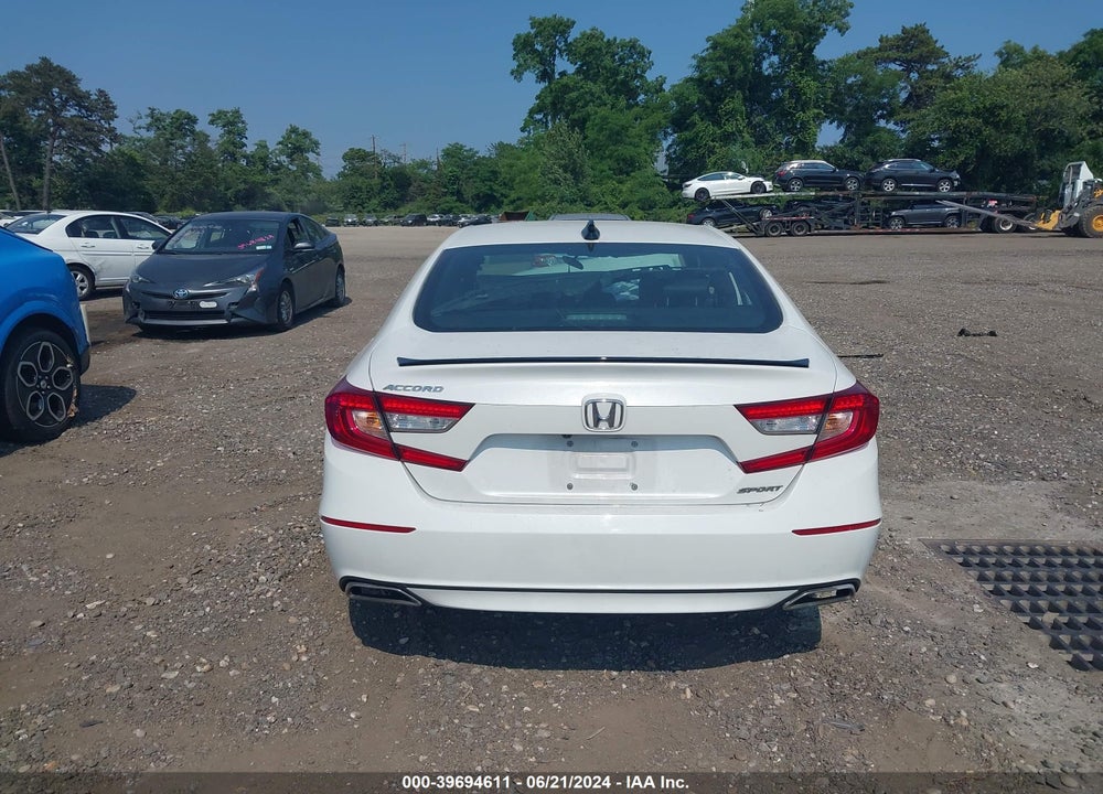 2022 HONDA ACCORD SPORT VIN: 1HGCV1F31NA008049