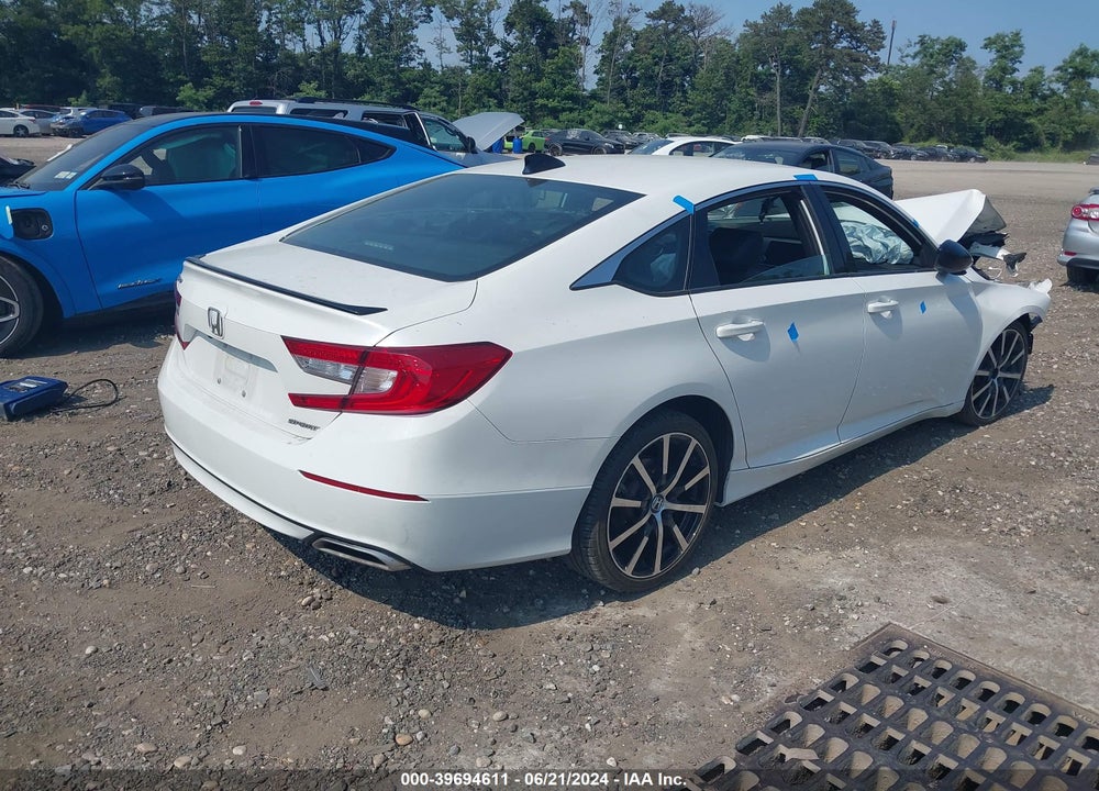 2022 HONDA ACCORD SPORT VIN: 1HGCV1F31NA008049
