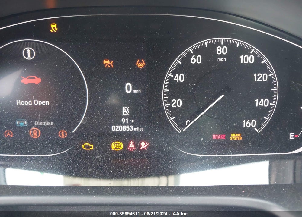 2022 HONDA ACCORD SPORT VIN: 1HGCV1F31NA008049
