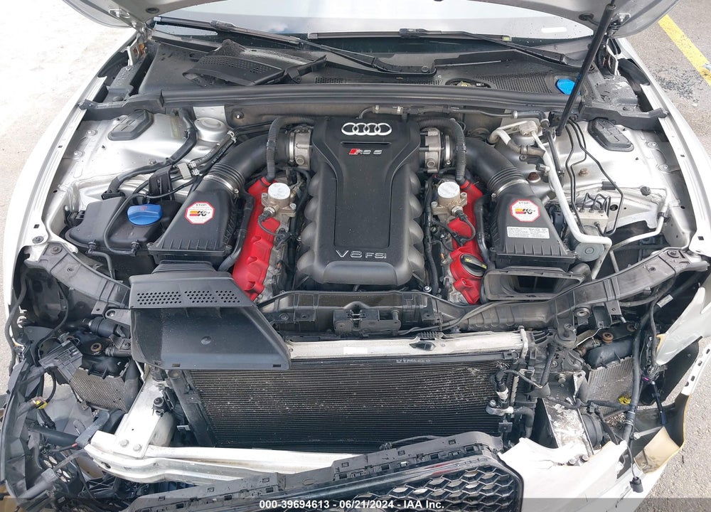 2014 AUDI RS 5 4.2 VIN: WUAC6AFR9EA901203