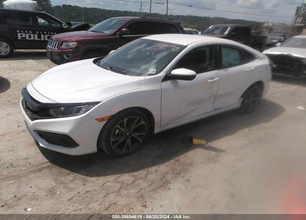 2021 HONDA CIVIC SPORT VIN: 2HGFC2F89MH510151