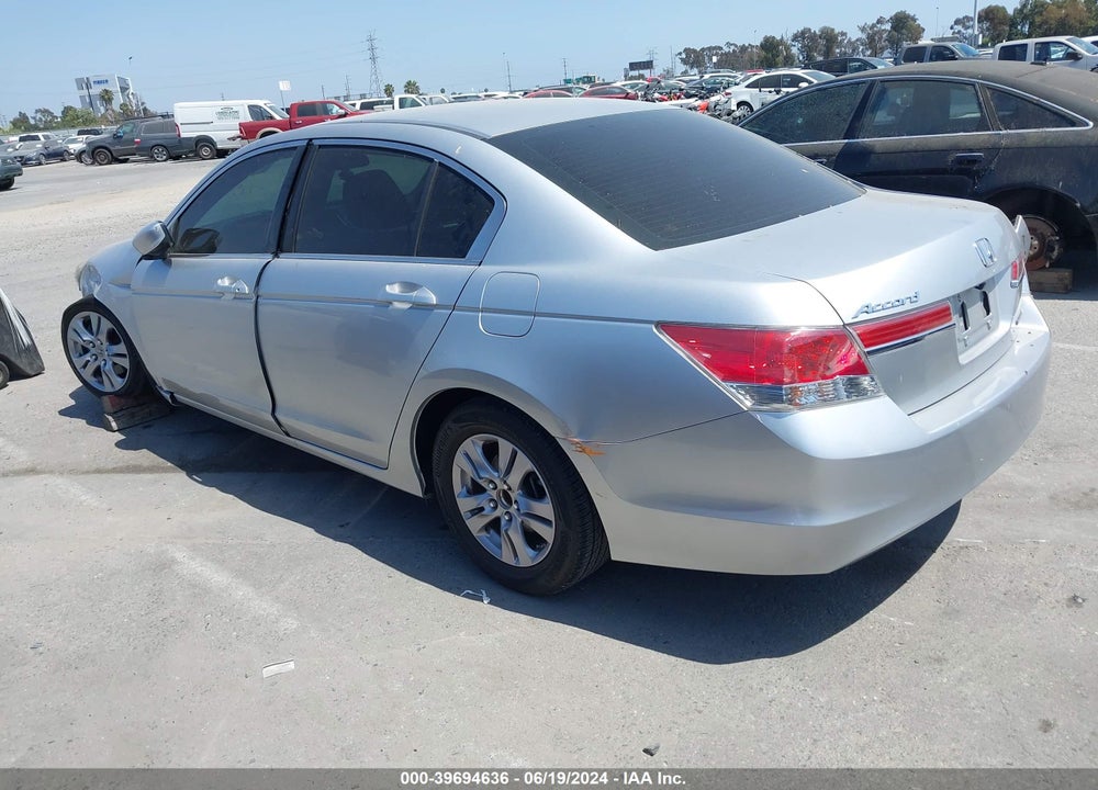 2012 HONDA ACCORD 2.4 SE VIN: 1HGCP2F68CA220079