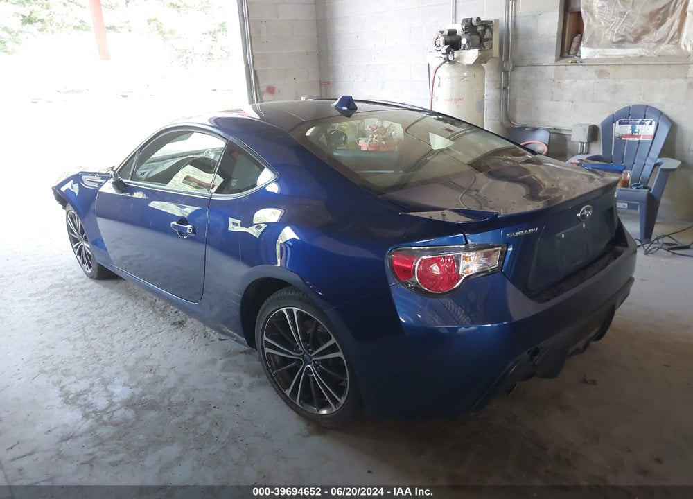 2013 SUBARU BRZ LIMITED VIN: JF1ZCAC16D2606430