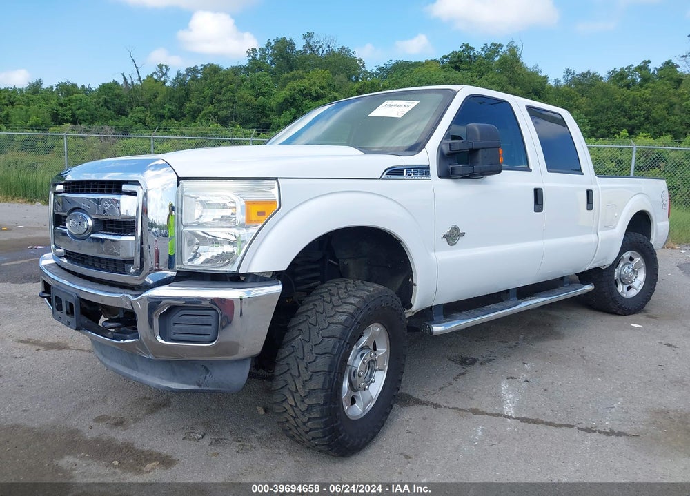 2012 FORD F-250 XLT VIN: 1FT7W2BT6CEC17401