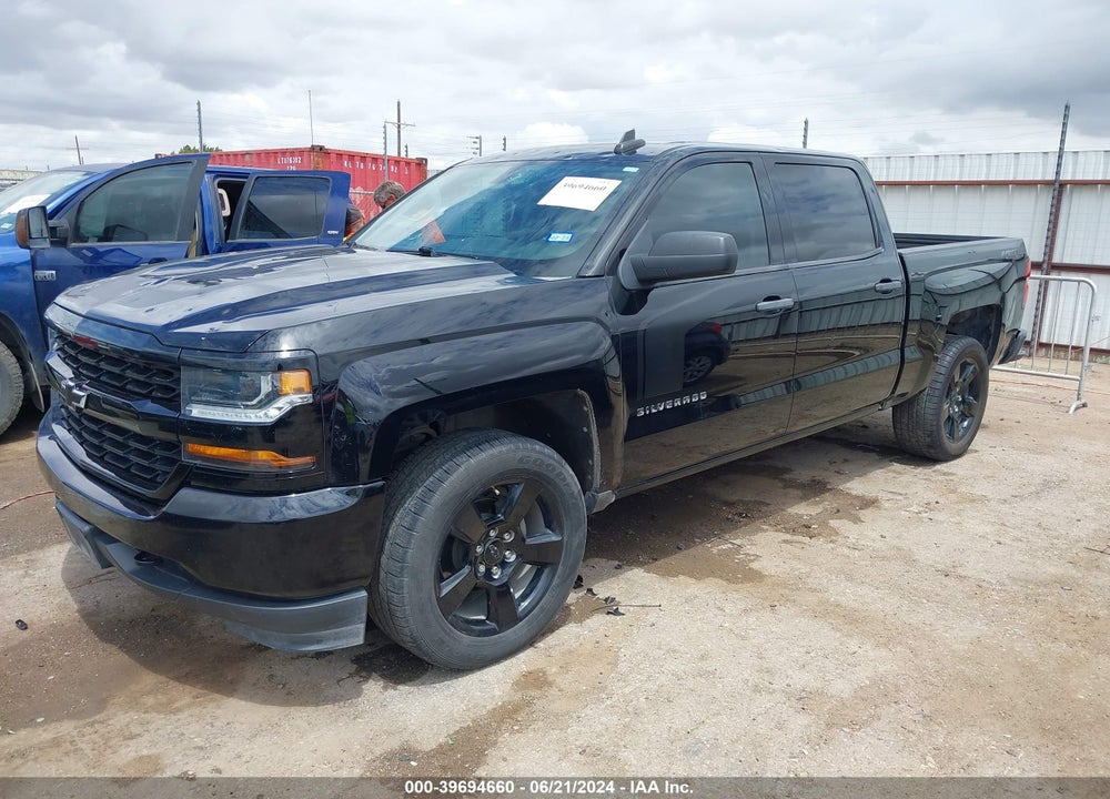 2018 CHEVROLET SILVERADO 1500 CUSTOM VIN: 3GCUKPECXJG166160