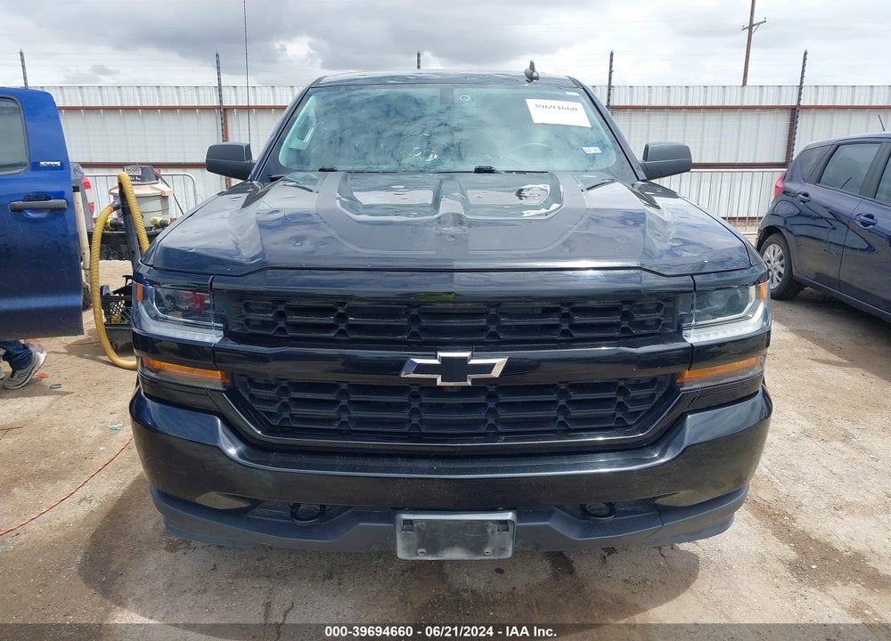 2018 CHEVROLET SILVERADO 1500 CUSTOM VIN: 3GCUKPECXJG166160