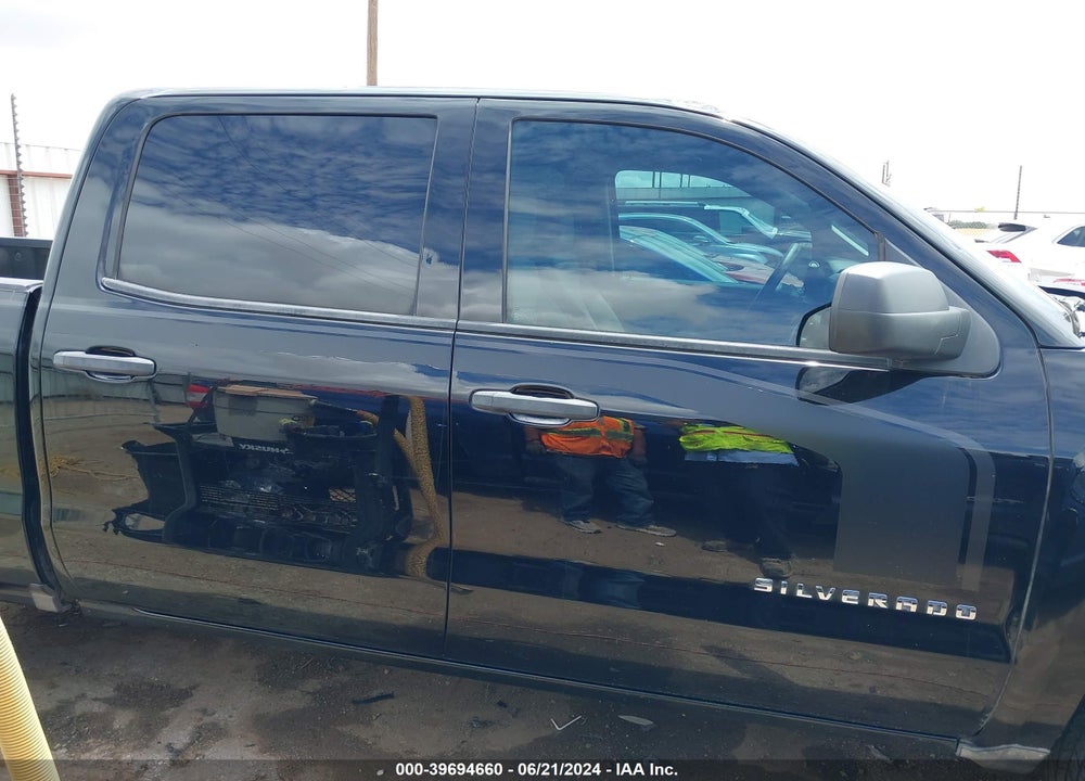 2018 CHEVROLET SILVERADO 1500 CUSTOM VIN: 3GCUKPECXJG166160
